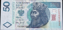 50 Zlotych pologne